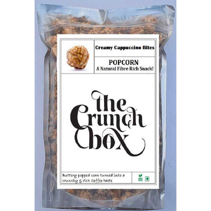 The Crunch Box Creamy Cappuccino Bites Popcorn-Boozlo