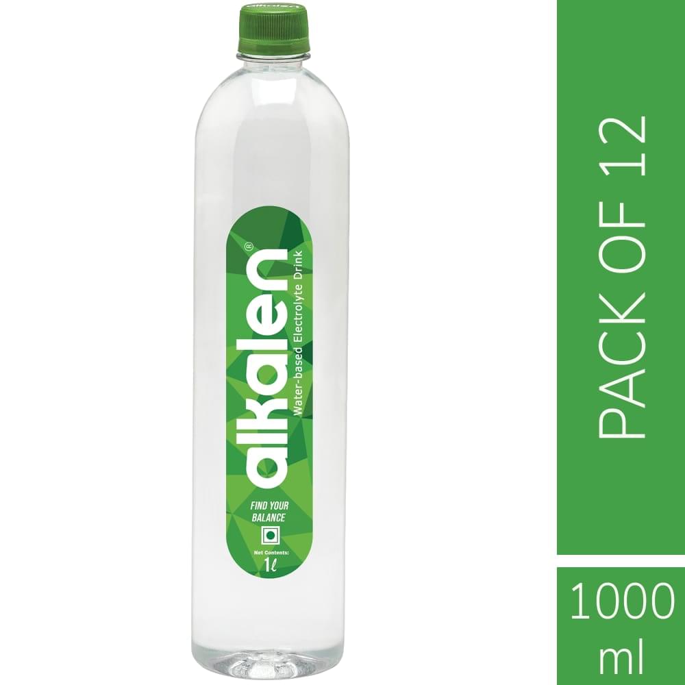 Alkalen Water-based Electrolyte Drink 1000ml (Pack of 12) Boozlo