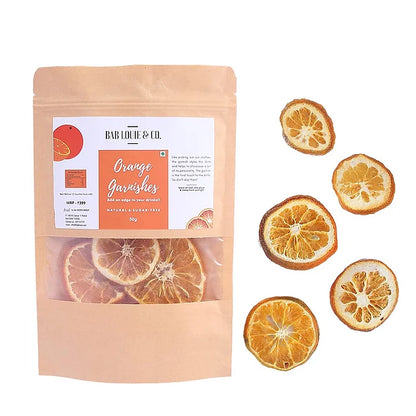 Bab Louie Dehydrated Orange Wheels Fruits Garnishes - 50gms Boozlo