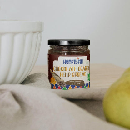 Hemptyful Chocolate Orange Hemp Spread 180gms-Boozlo