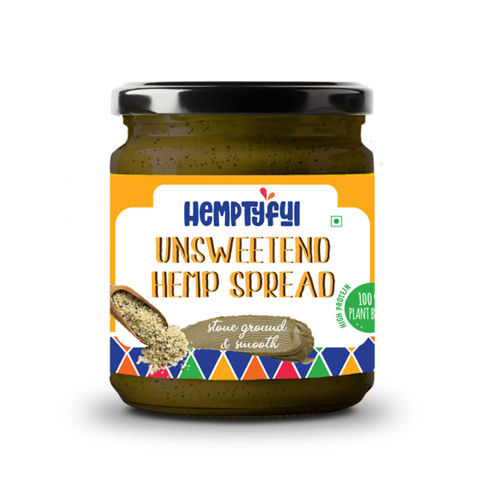 Hemptyful Unsweetened Hemp Spread 180gms-Boozlo