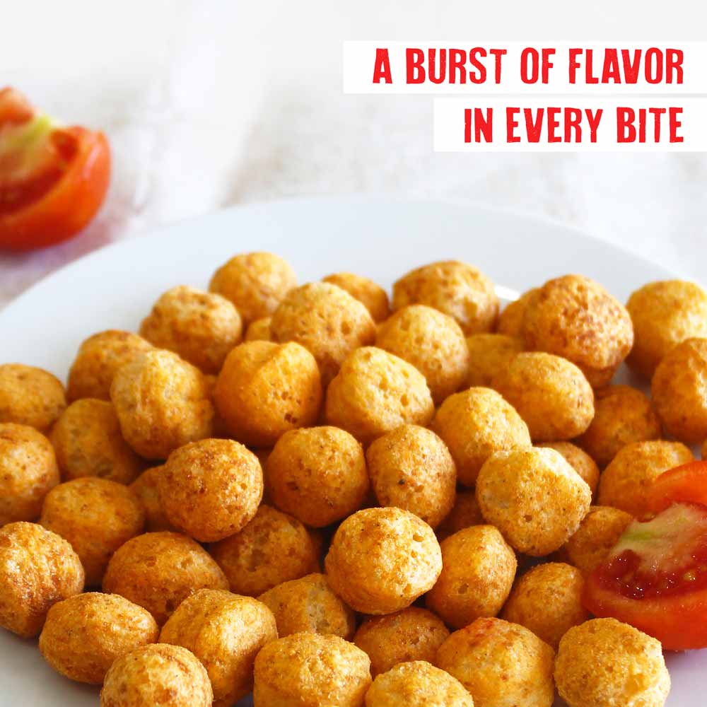 Taali Protein Puffs Tomato Basil (60gms x 6)-Boozlo