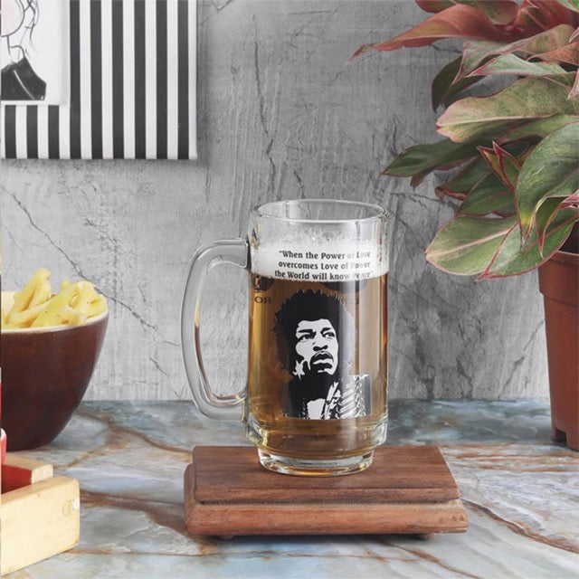 Ek Do Dhai Jimi Hendrix Beer Mug - 350ml – Boozlo