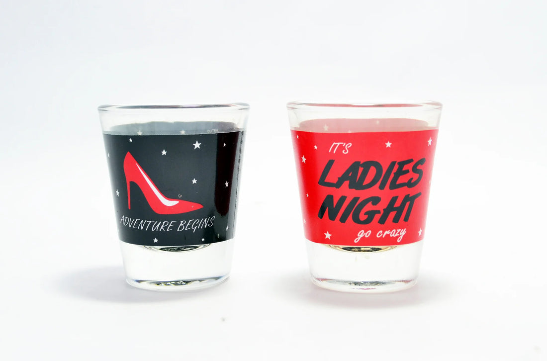 Ek Do Dhai Ladies Night Shot Glass - 60ml (Set of 2)